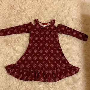 Crimson red dress- SEND ME ANY OFFERS! :)